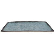 cheforward 23123 Savor Melamine Plate, 5 1/8" x 12", 12/Case - Blue