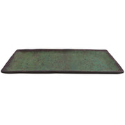 cheforward 23123 Savor Melamine Plate, 5 1/8" x 12", 12/Case - Green