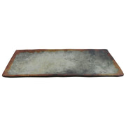 cheforward 23123 Savor Melamine Plate, 5 1/8" x 12", 12/Case - Gray
