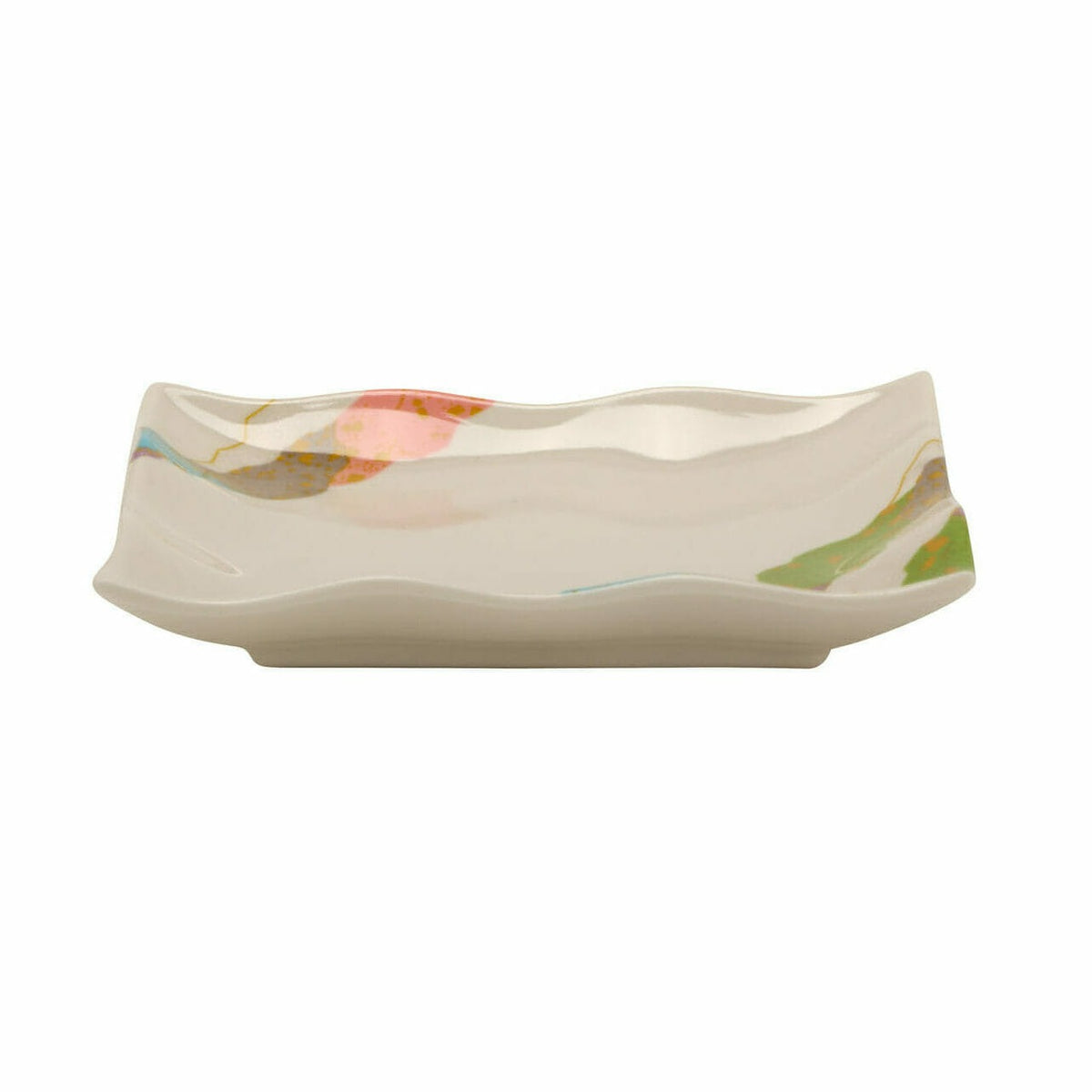 G.E.T. Enterprises 252-10-CO GET Contemporary Melamine Plate, 4" x 4", White, 24/Case - photo 3