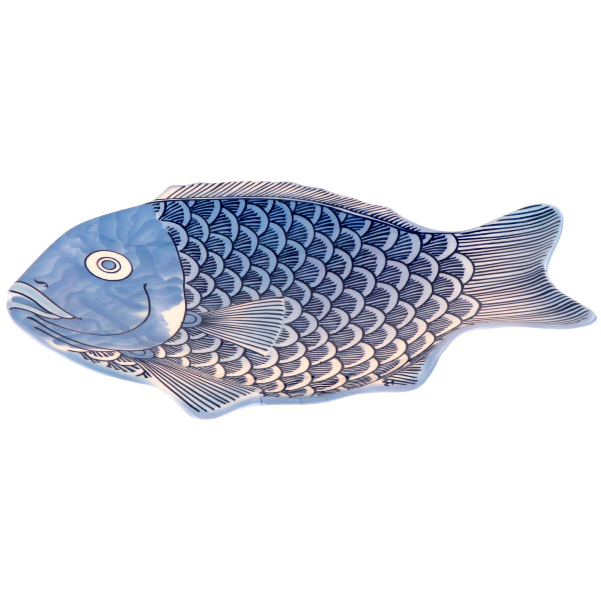 G.E.T. Enterprises 370 GET Creative Table Melamine Platter, Blue, 12/Case - 12"