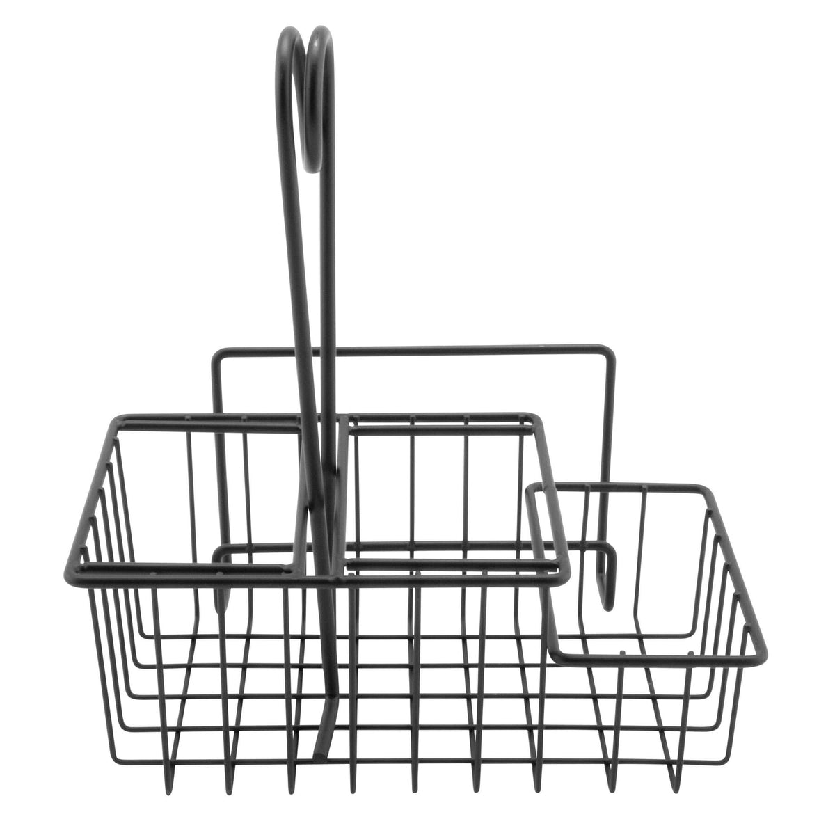 G.E.T. Enterprises 4-31698 Clipper Mill by G.E.T. Metal Condiment Caddy, 4 1/2" x 8", Black - Default Title