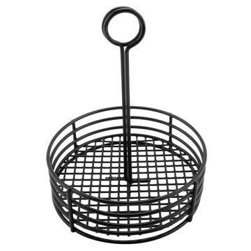 G.E.T. Enterprises 4-31860 Clipper Mill by G.E.T. Metal Condiment Caddy, 12" High, Black - Default Title