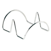 G.E.T. Enterprises Stainless Steel Taco Holder, Half Size, Silver - 4 1/4"