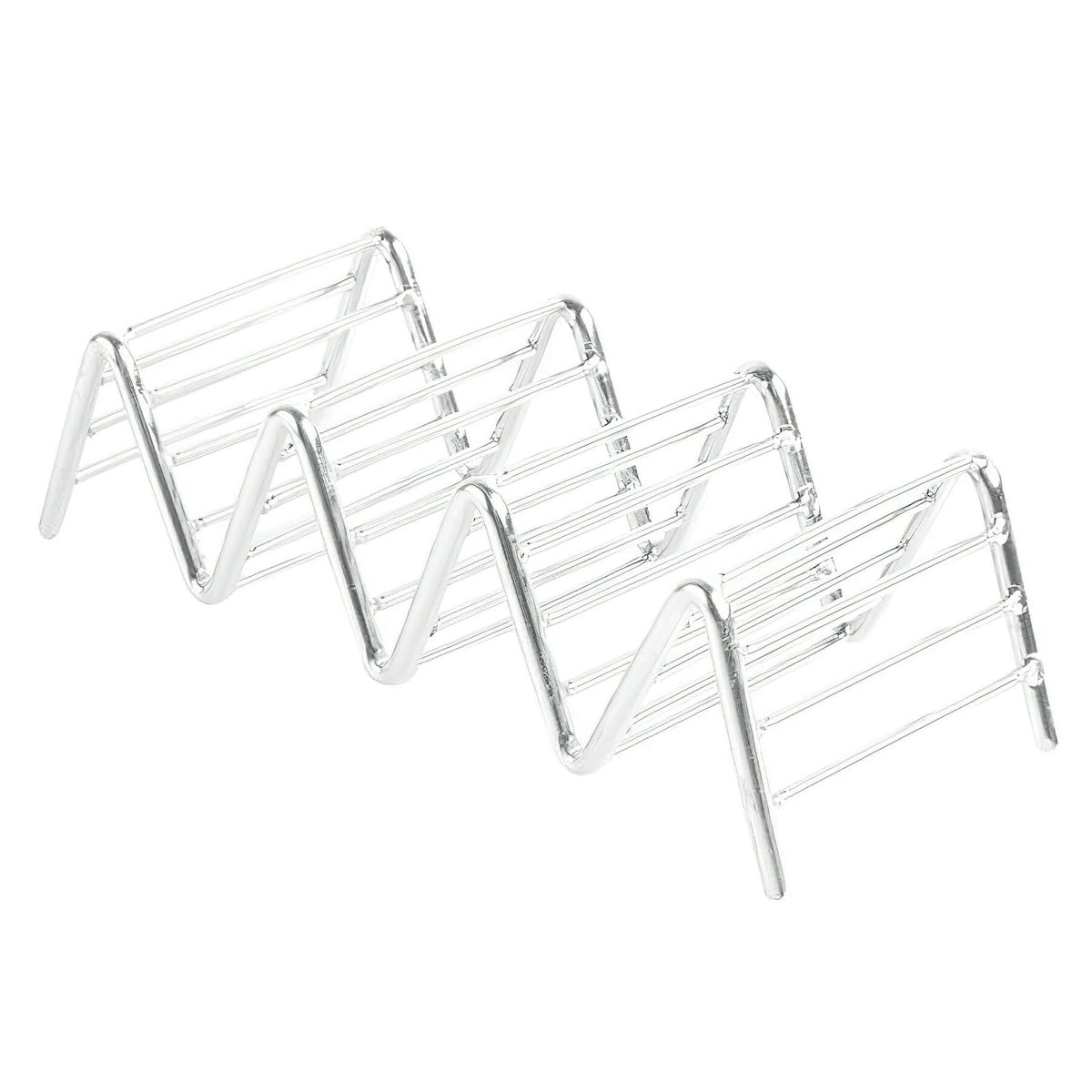 G.E.T. Enterprises Stainless Steel Taco Holder, Silver - 6"
