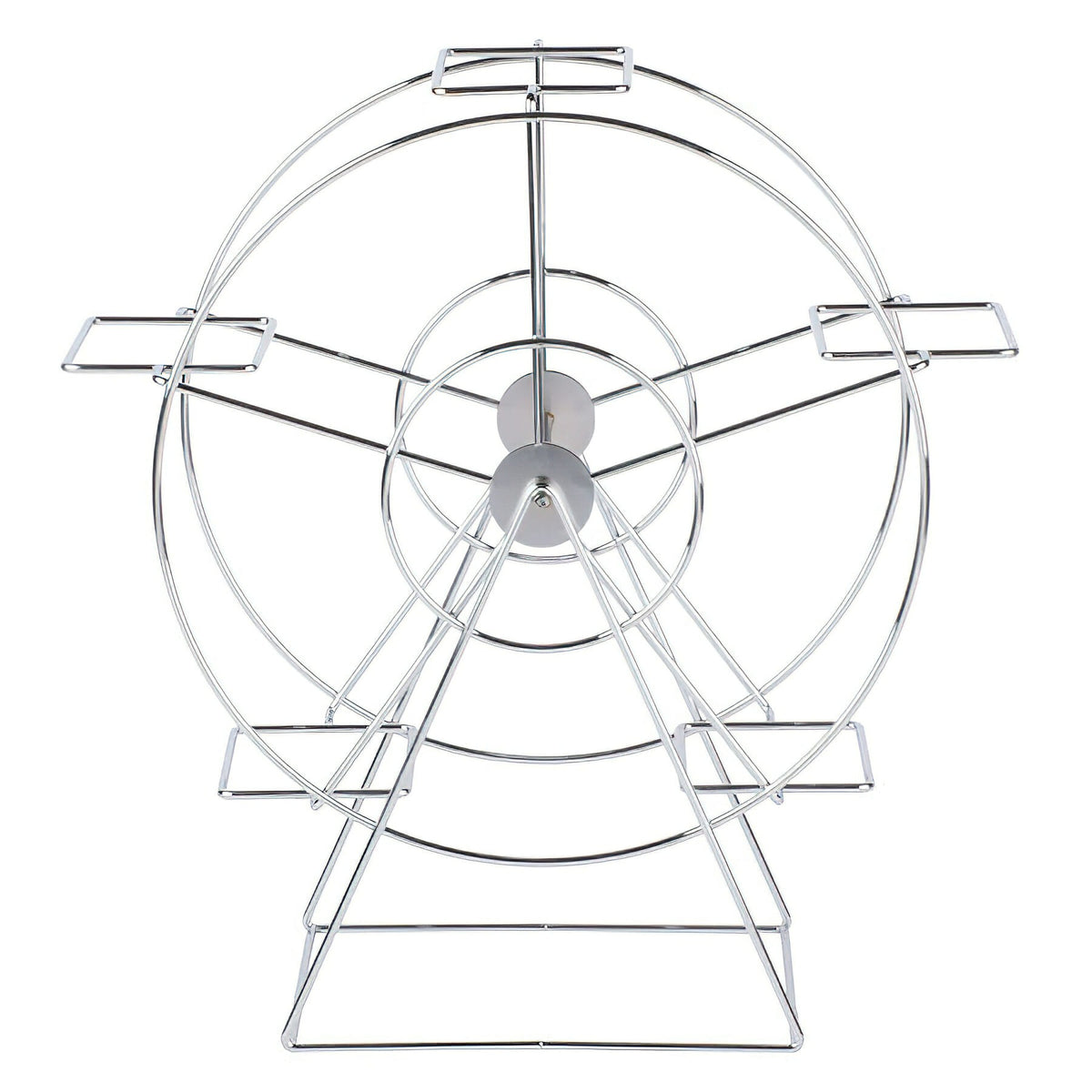 G.E.T. Enterprises 4-92065 Metal Wheel Rack, 7" x 14 1/2", Silver - photo 2
