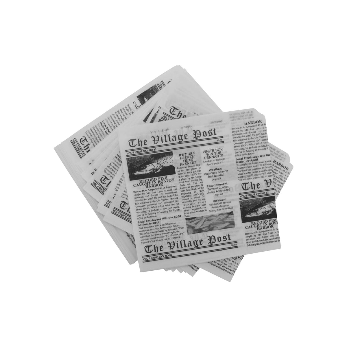 G.E.T. Enterprises Wax Paper Basket Liner, 7" x 7" - photo 3