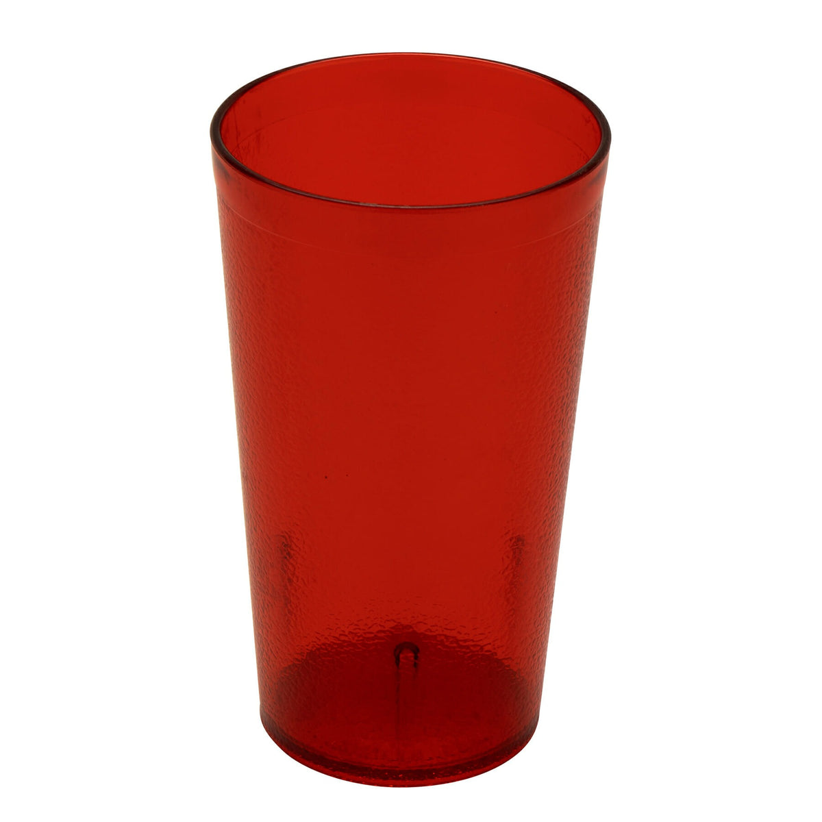 G.E.T. Enterprises 6608-1 GET Pebbled Plastic Tumbler, 8 oz., 72/Case - Red