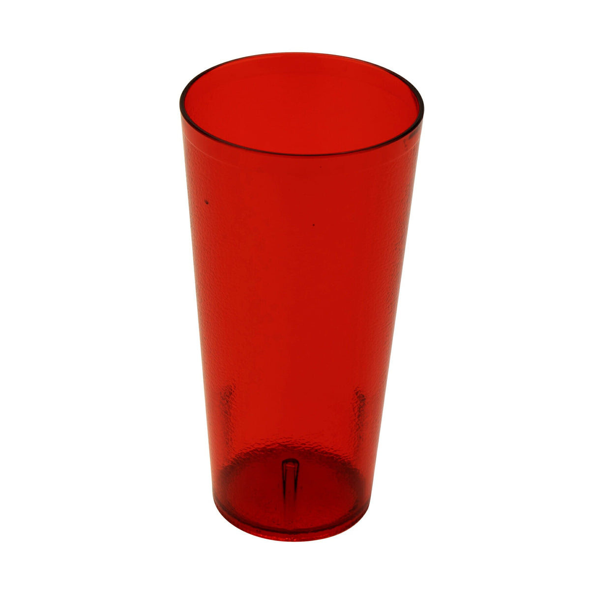 G.E.T. Enterprises 6624-1 GET Pebbled Plastic Tumbler, 24 oz., 72/Case - Red