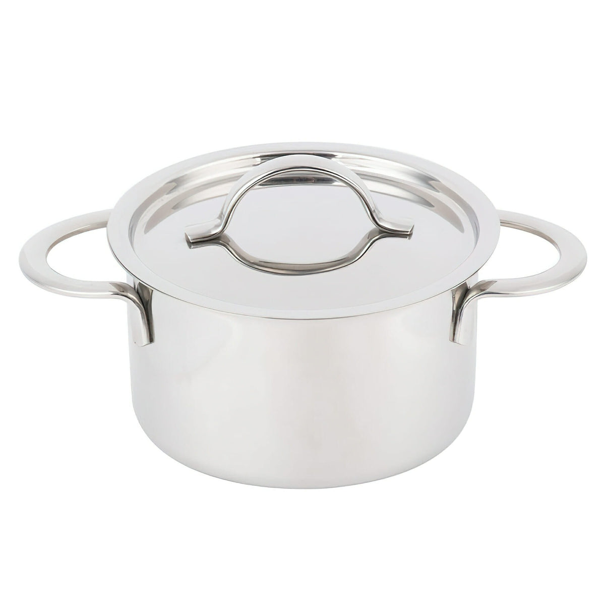 G.E.T. Enterprises 4-80555 Stainless Steel Serving Pot, 14 oz., Silver - Default Title