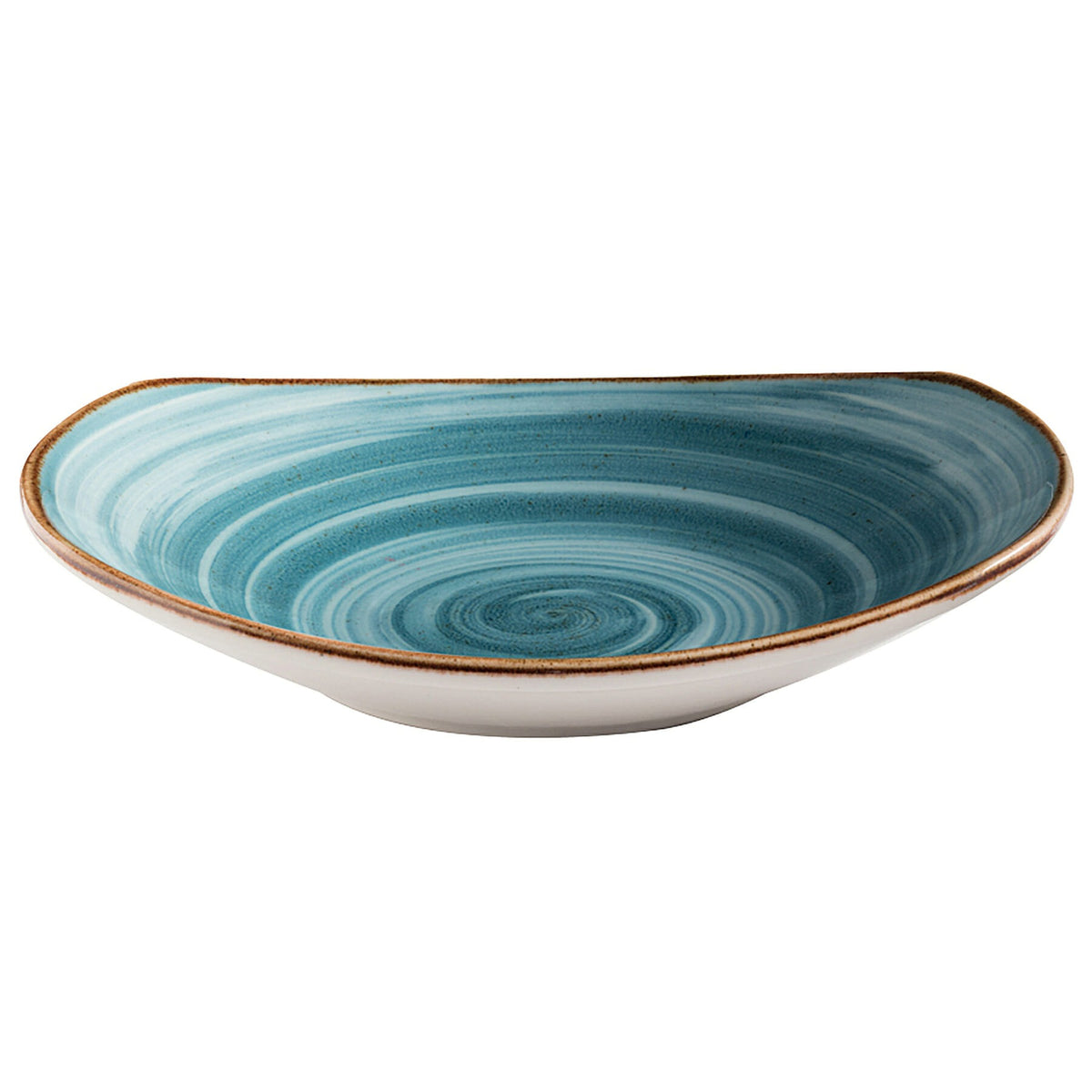 Corona by GET Enterprises Artisan Porcelain Bowl, 34.3 oz., 12/Case - Blue