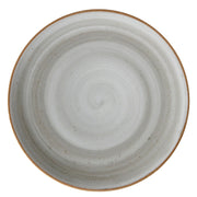 Corona by GET Enterprises Artisan Porcelain Plate, 24/Case - Gray