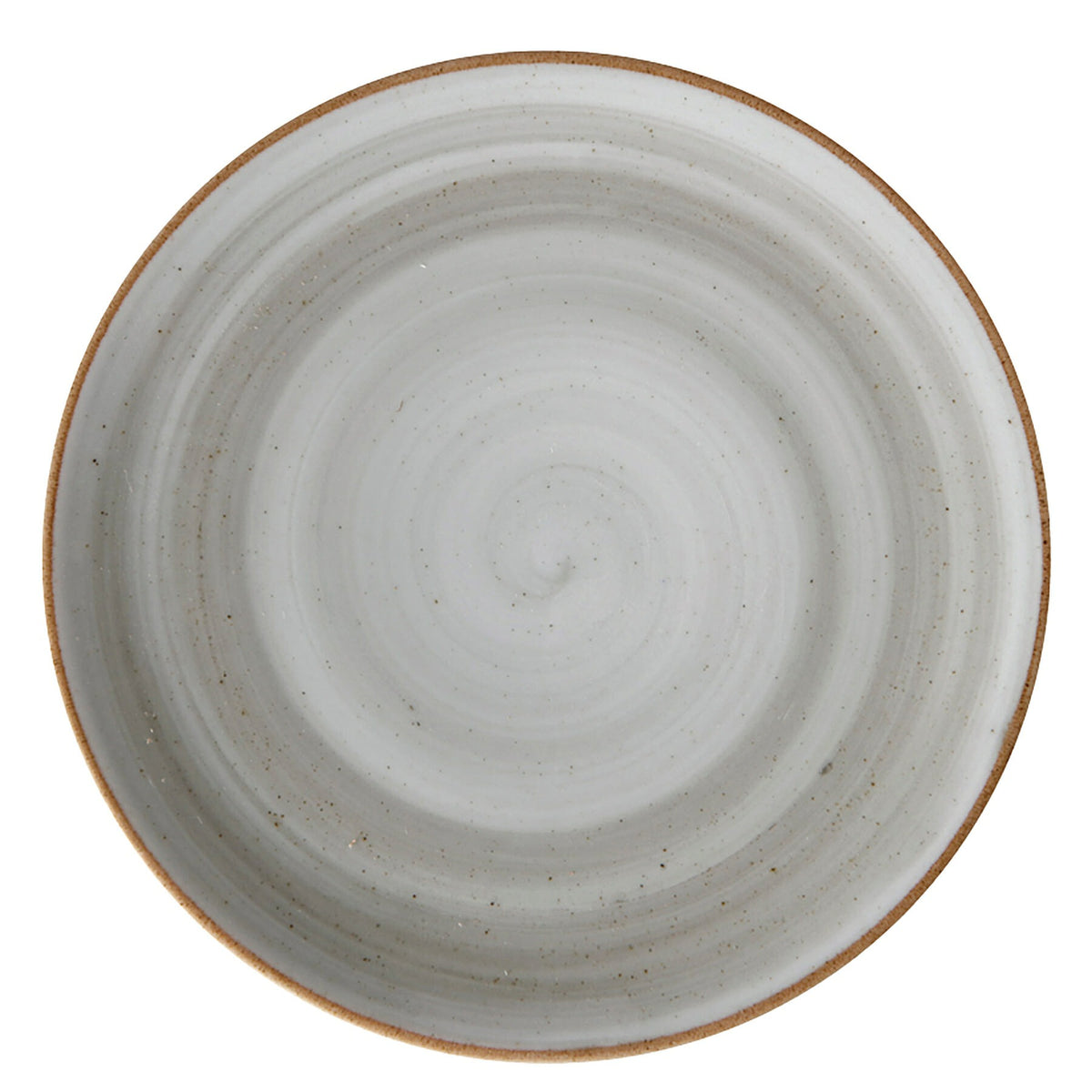 Corona by GET Enterprises Artisan Porcelain Plate, 24/Case - Gray