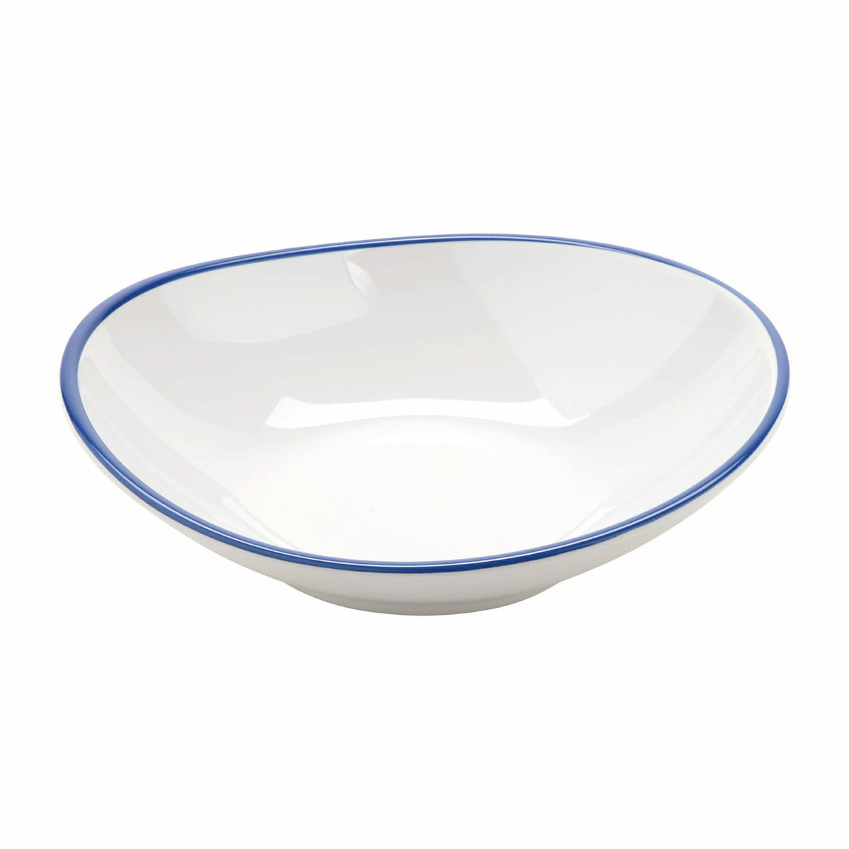 G.E.T. Enterprises B-100-W/CB GET Settlement Bistro White Melamine Bowl, 10 oz., 24/Case - Default Title