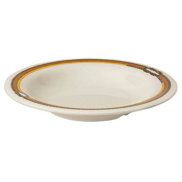 G.E.T. Enterprises B-105-RD GET Diamond Rodeo Melamine Bowl, 10 oz., Ivory, 48/Case - Default Title