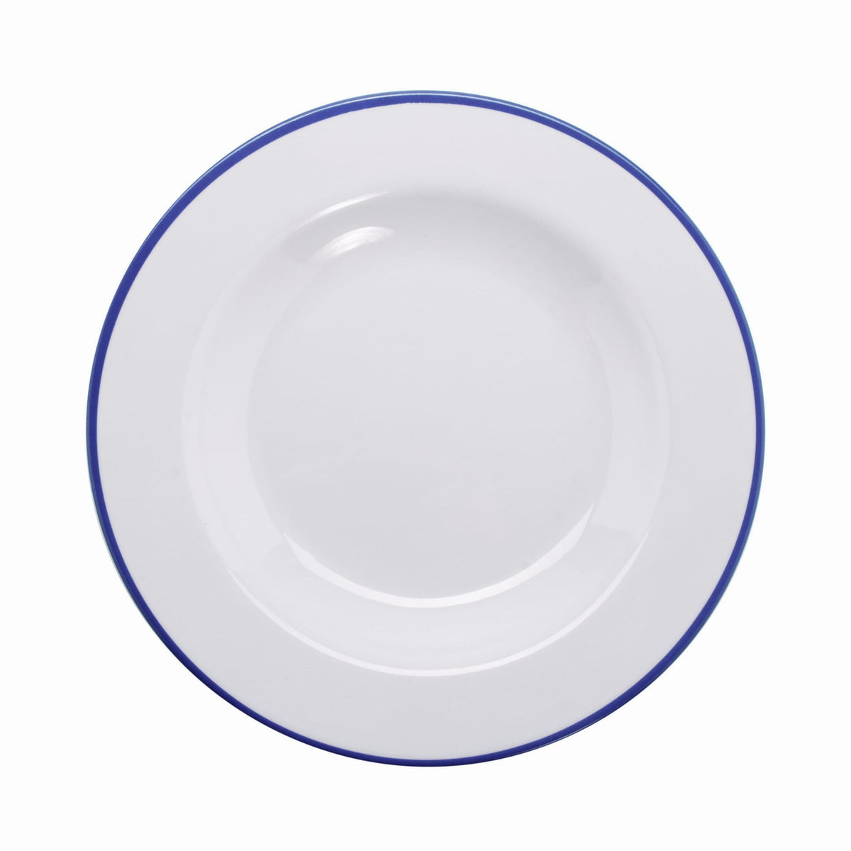 G.E.T. Enterprises B-110-W/CB GET Settlement Bistro Melamine Salad Bowl, 10 oz., White, 12/Case - Default Title