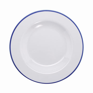 G.E.T. Enterprises B-110-W/CB GET Settlement Bistro Melamine Salad Bowl, 10 oz., White, 12/Case - Default Title