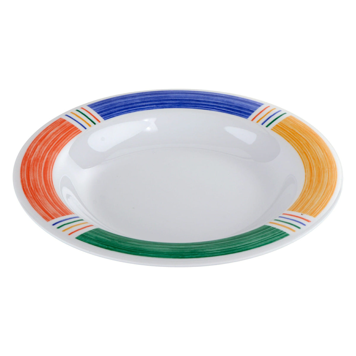 G.E.T. Enterprises B-139 GET Diamond Barcelona Melamine Bowl, 13 oz., 24/Case - White