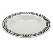 G.E.T. Enterprises B-139 GET Diamond Barcelona Melamine Bowl, 13 oz., 24/Case - Black White