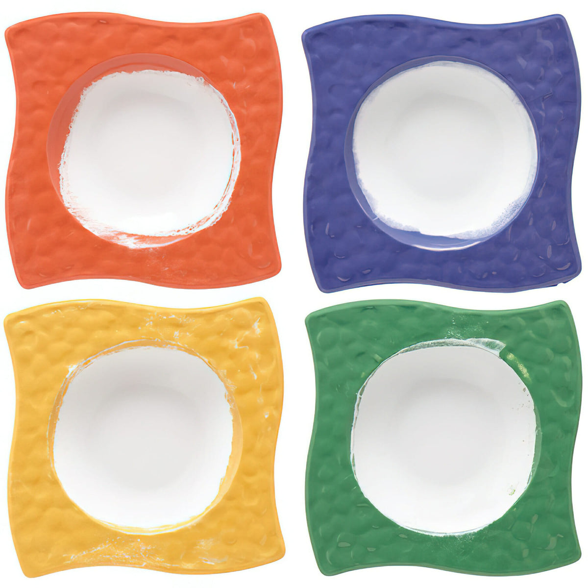 G.E.T. Enterprises B-1612-MIX GET Diamond Mardi Gras Melamine Bowl, 6 oz., Assorted, 12/Case - photo 2