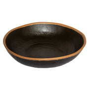 G.E.T. Enterprises B-310 GET Pottery Market Melamine Salad Bowl, 1.5 qt., 12/Case - Brown Orange
