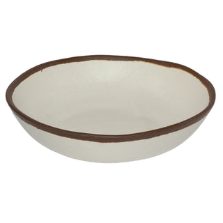 G.E.T. Enterprises B-310 GET Pottery Market Melamine Salad Bowl, 1.5 qt., 12/Case - Beige Brown