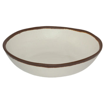 G.E.T. Enterprises B-310 GET Pottery Market Melamine Salad Bowl, 1.5 qt., 12/Case - Beige Brown