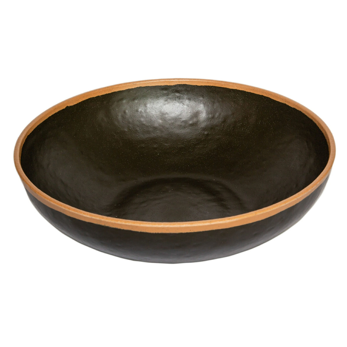 G.E.T. Enterprises B-320 GET Pottery Market Melamine Bowl, 4 qt., 3/Case - Brown Orange