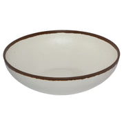 G.E.T. Enterprises B-320 GET Pottery Market Melamine Bowl, 4 qt., 3/Case - Beige Brown