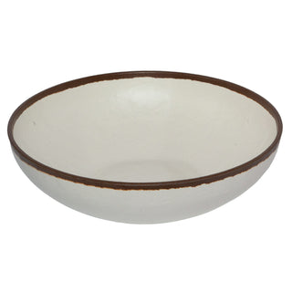 G.E.T. Enterprises B-320 GET Pottery Market Melamine Bowl, 4 qt., 3/Case - Beige Brown
