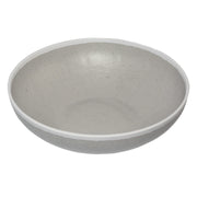 G.E.T. Enterprises B-320 GET Pottery Market Melamine Bowl, 4 qt., 3/Case - Gray White