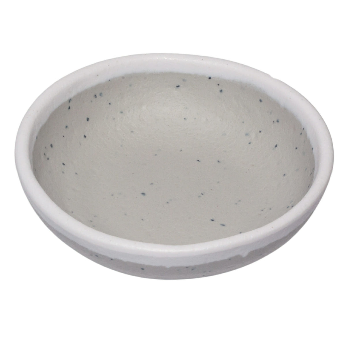 G.E.T. Enterprises B-35 GET Pottery Market Melamine Ramekin, 2.5 oz., 48/Case - Gray White