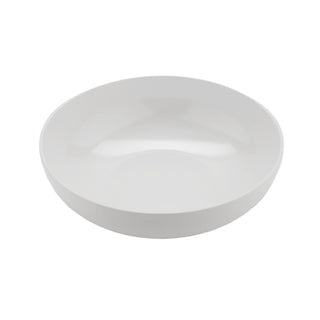 G.E.T. Enterprises B-46 GET Settlement Oasis Melamine Serving Bowl, 1.7 qt. - G.E.T. Ivory American White 12/Case