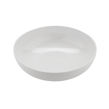 G.E.T. Enterprises B-46 GET Settlement Oasis Melamine Serving Bowl, 1.7 qt. - G.E.T. Ivory American White 12/Case