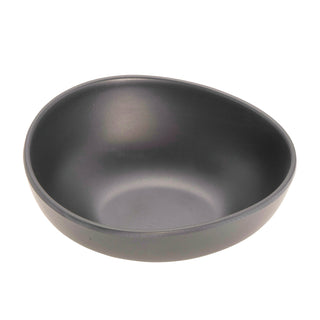 G.E.T. Enterprises B-500 GET Riverstone Melamine Bowl, 3 oz., 24/Case - Dark Gray