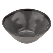 G.E.T. Enterprises B-80 GET Pottery Market Matte Melamine Soup Bowl, 8 oz., 24/Case - Speckled Gray