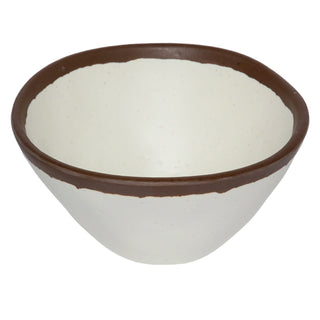 G.E.T. Enterprises B-81 GET Pottery Market Melamine Bowl, 8 oz., 24/Case - Beige Brown