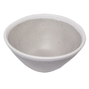 G.E.T. Enterprises B-81 GET Pottery Market Melamine Bowl, 8 oz., 24/Case - Gray White