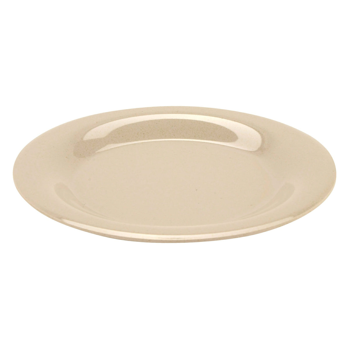 G.E.T. Enterprises BAM GET BambooMel Melamine Plate, Beige - 7 1/2"