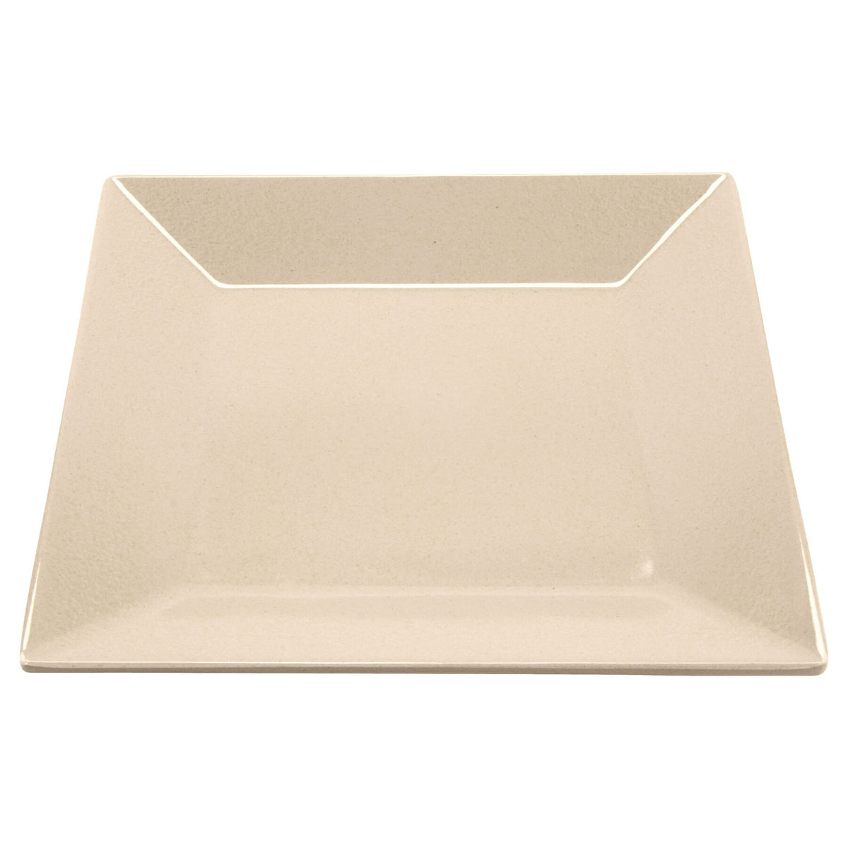 G.E.T. Enterprises BAM GET BambooMel Melamine Plate, Beige, 12/Case - 10"