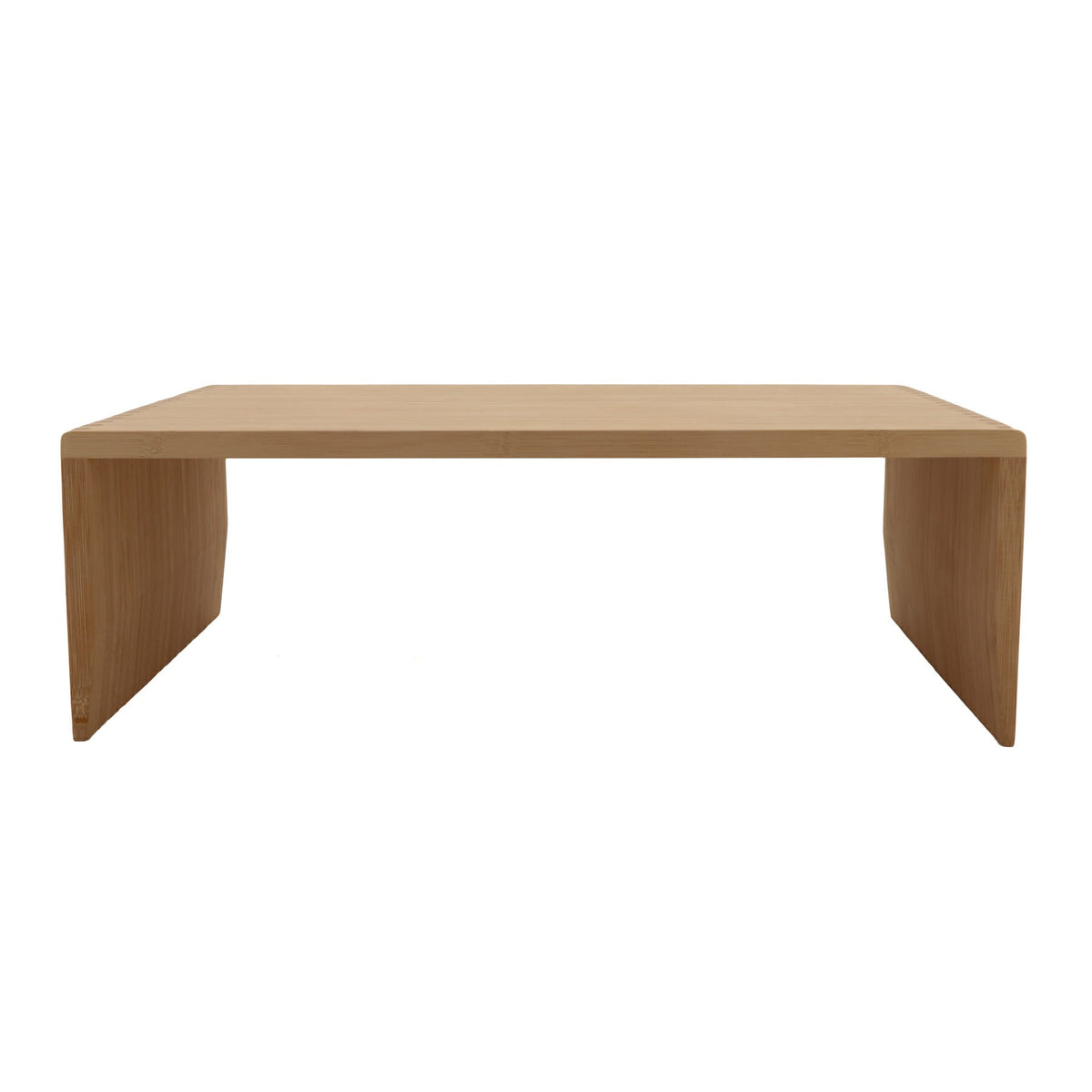 G.E.T. Enterprises Bamboo Riser, Brown, 2/Pack - photo 2