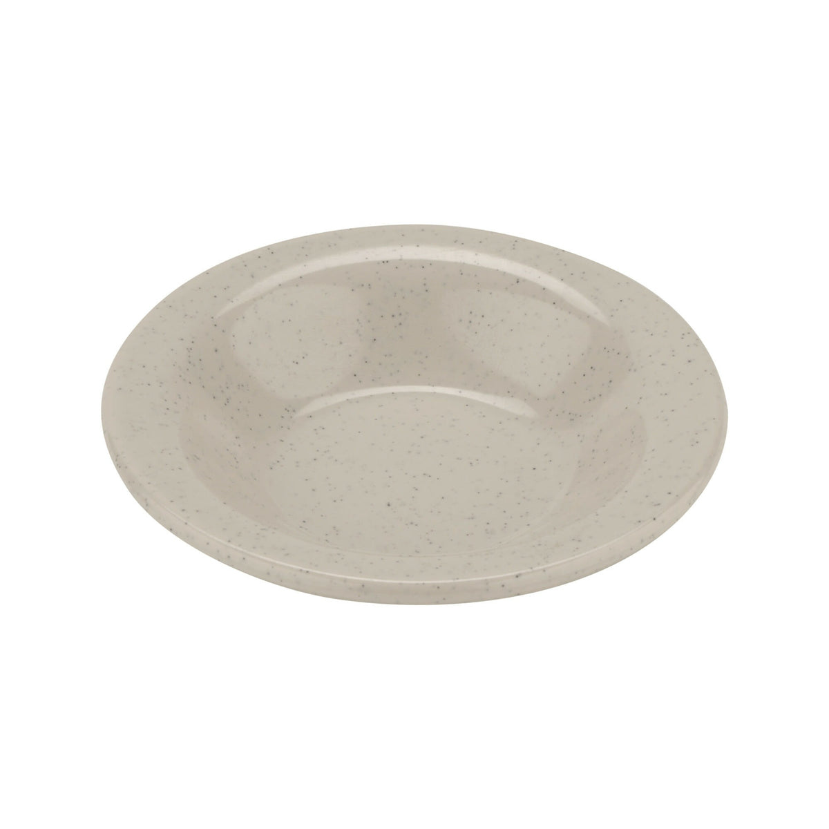 G.E.T. Enterprises BF-050 GET Black Elegance Melamine Bowl, 3.5 oz., 48/Case - Santa Fe Ironstone Ivory