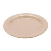 G.E.T. Enterprises BF-060 GET Emerald Melamine Plate, 6 1/4" Diameter, 48/Case - Tahoe Sandstone