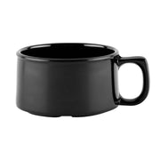 G.E.T. Enterprises BF-080 GET Black Elegance Melamine Mug, 11 oz., 24/Case - photo 2