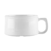G.E.T. Enterprises BF-080 GET Black Elegance Melamine Mug, 11 oz., 24/Case - White / Glossy