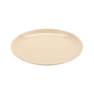 G.E.T. Enterprises BF-1050-MA GET Settlement Oasis Melamine Plate, 10 1/2" Diameter, Ivory, 12/Case - Default Title