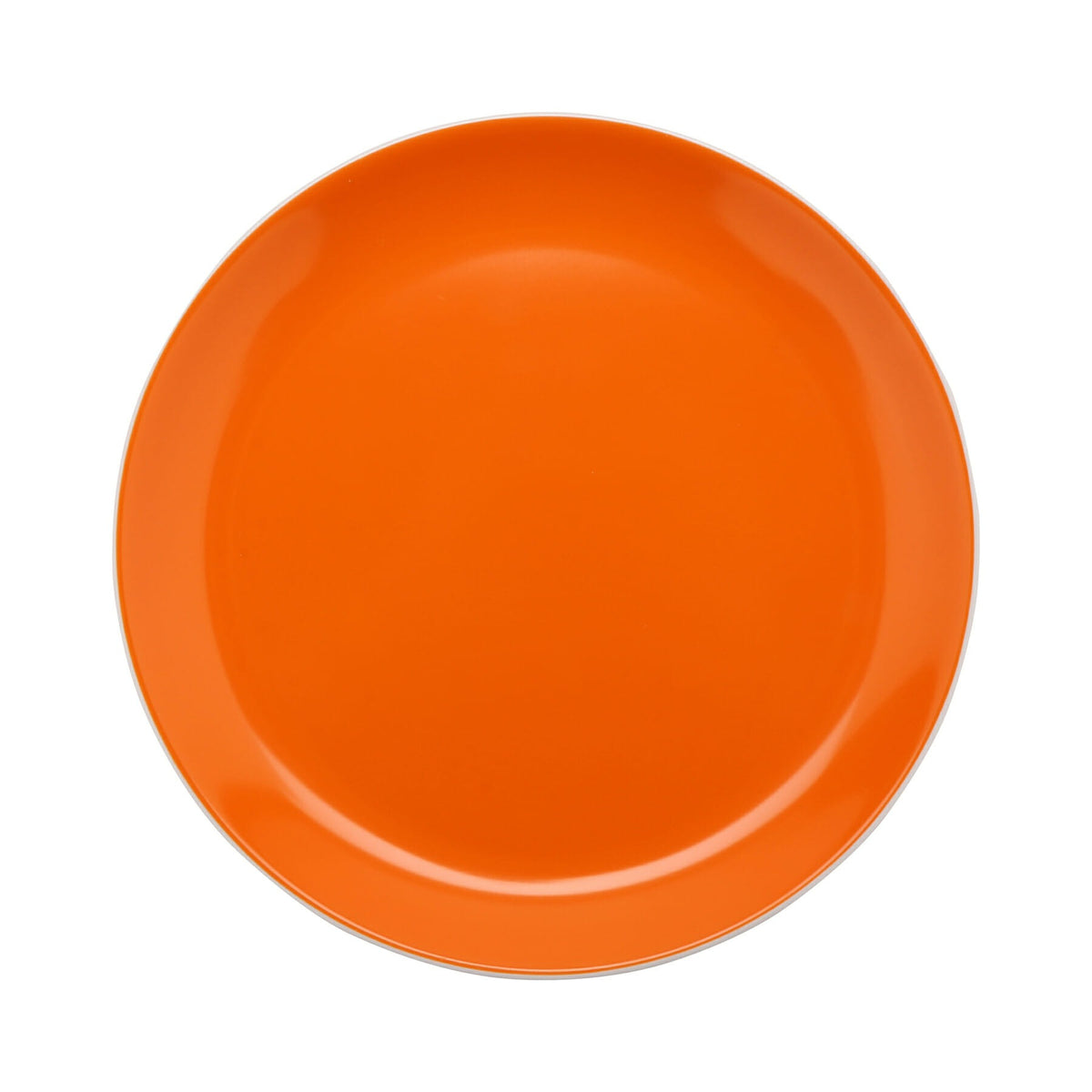 G.E.T. Enterprises BF-950-TG GET Settlement Oasis Melamine Plate, 9 1/2" Diameter, Orange, 24/Case - photo 2