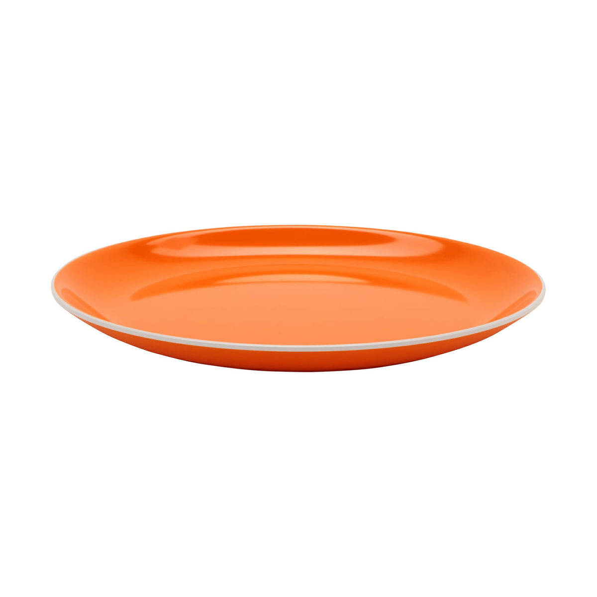 G.E.T. Enterprises BF-950-TG GET Settlement Oasis Melamine Plate, 9 1/2" Diameter, Orange, 24/Case - photo 3