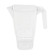 G.E.T. Enterprises Plastic Pitcher, Clear, 12/Case - 33 oz.