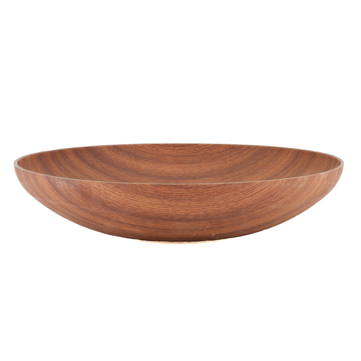 G.E.T. Enterprises B-R-15-M GET Arbor Faux Wood Bowl, 8 qt., Brown - Default Title